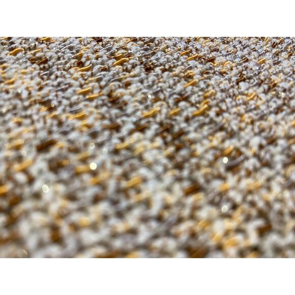 Lane Bryant Women's Open Front Cardigan Size 18/20 Short Sleeve Gold Shimmer - Picture 12 of 15